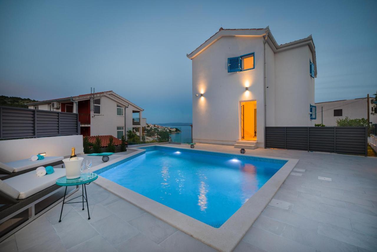 Villa Miholina - With Heated Swimming Pool Trogir Kültér fotó